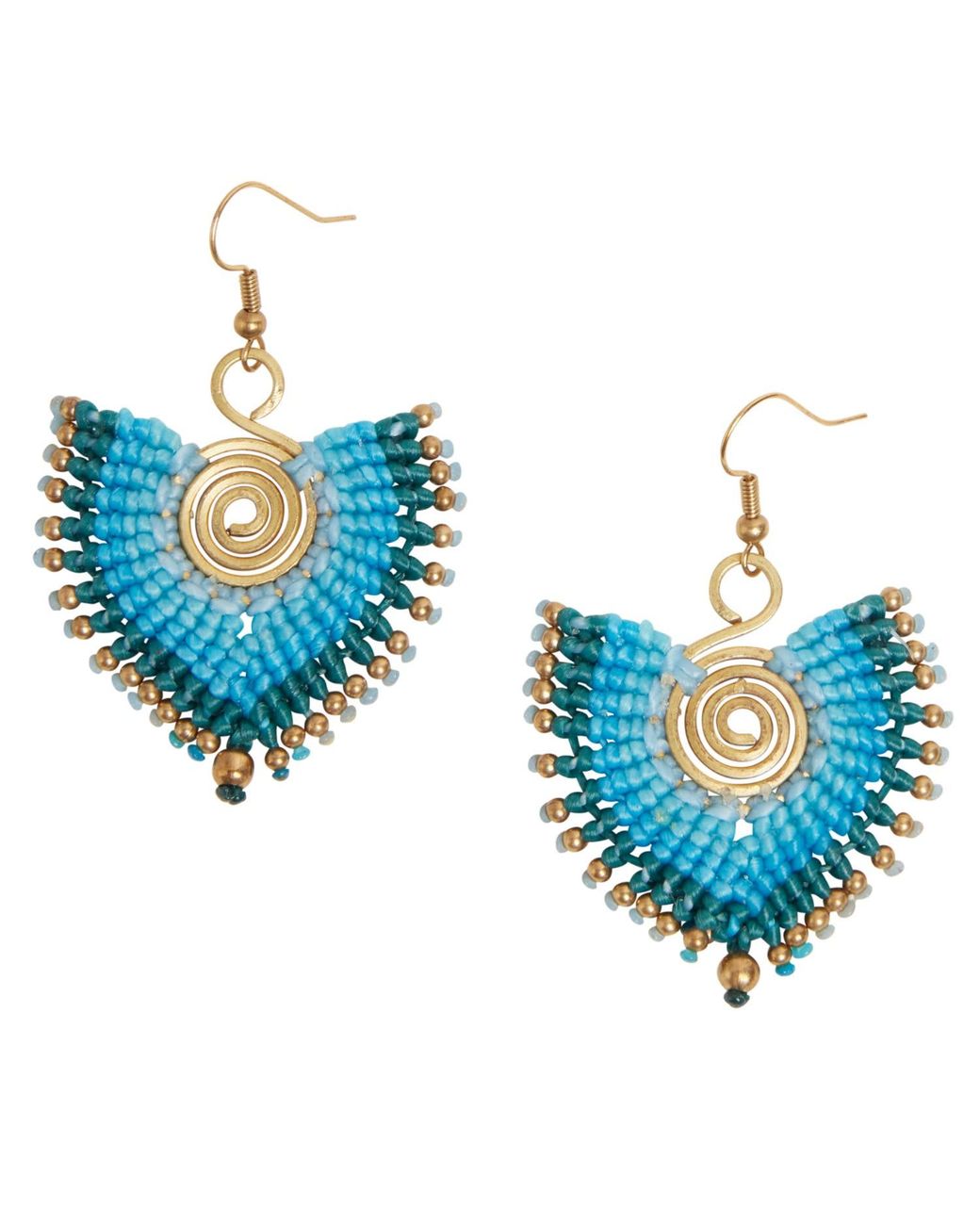 Betsy & Floss Blue Statement Earring