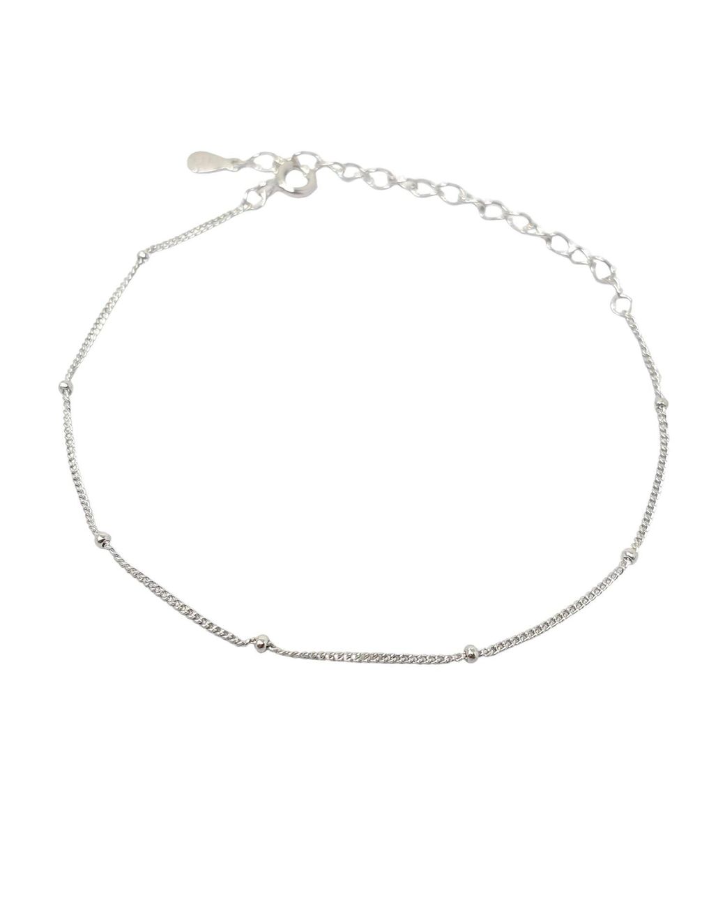 Harfi Metallic Dainty Satellite Chain Stacking Bracelet