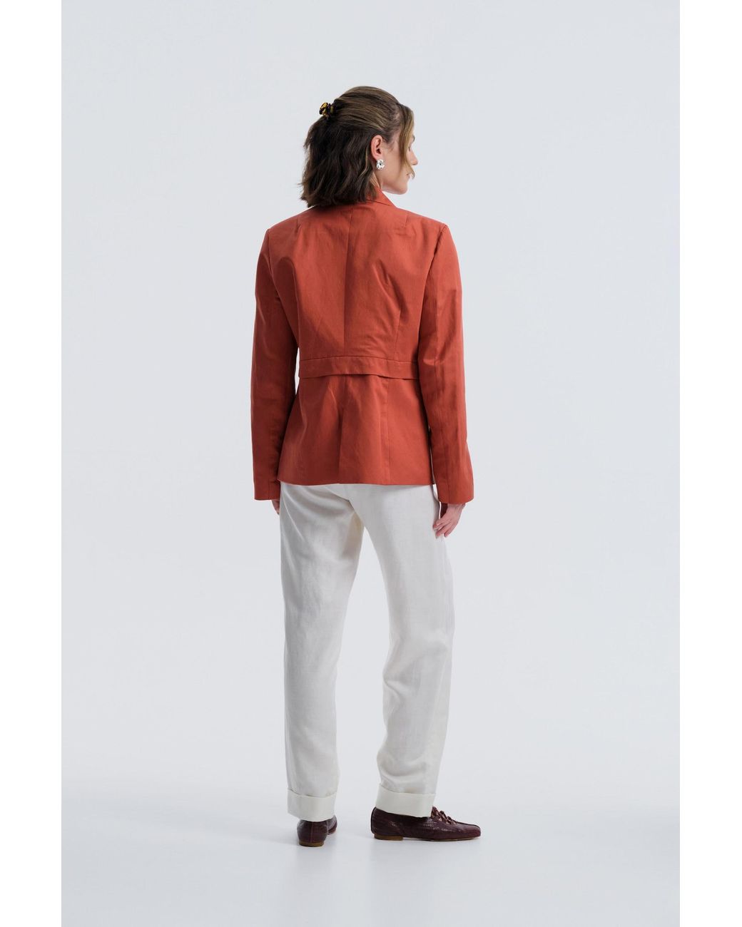 Baltér Orange Martha's Vineyard Blazer