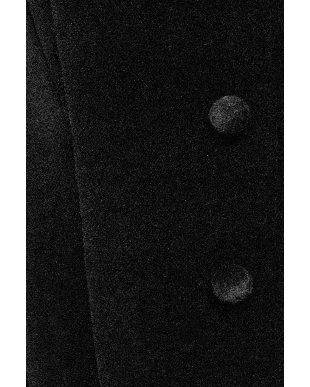 POST MERIDIEM Black Velvet Bodysuit With Embossed Corset