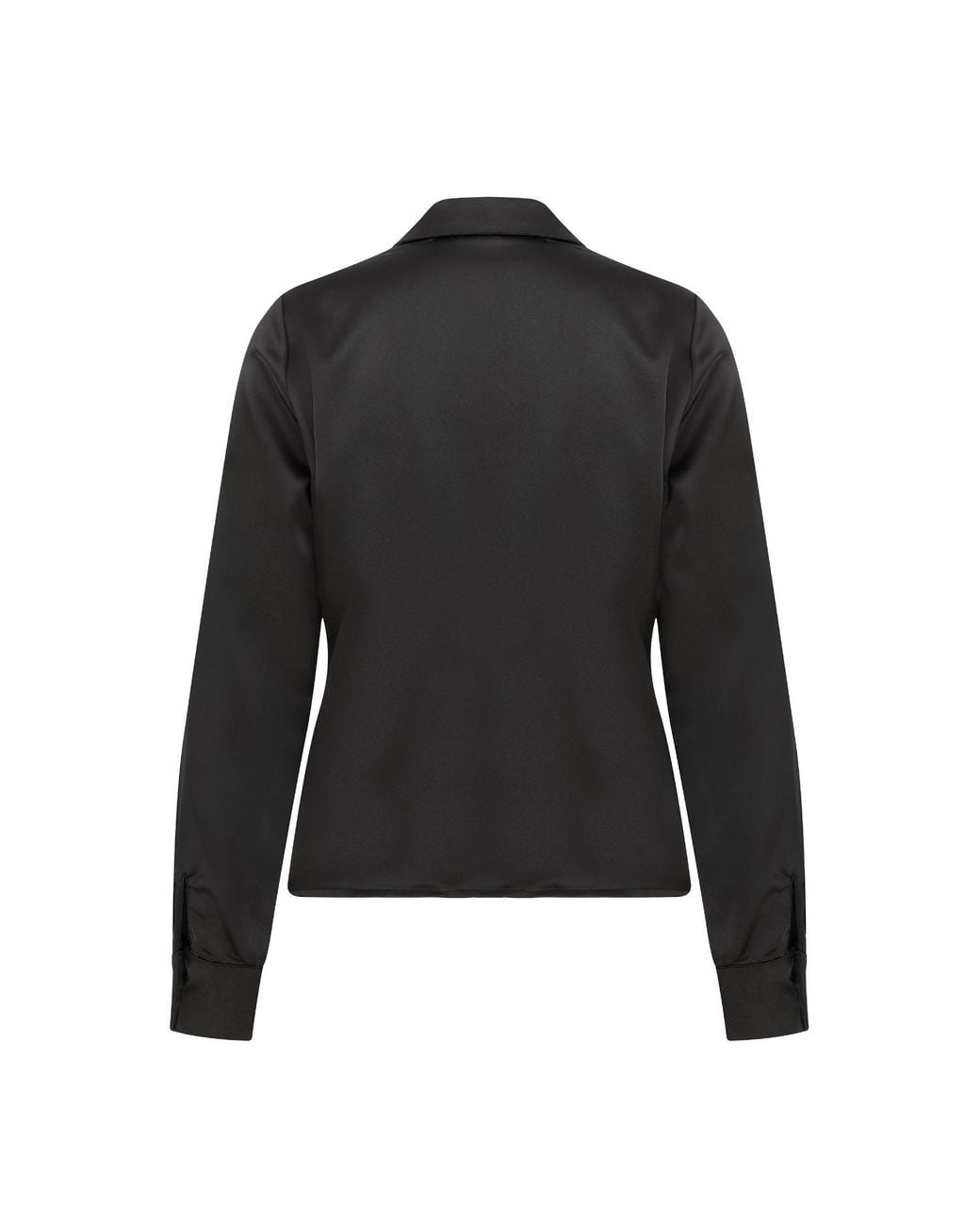 Maan Istanbul Black Smooth Satin Shirt – Days
