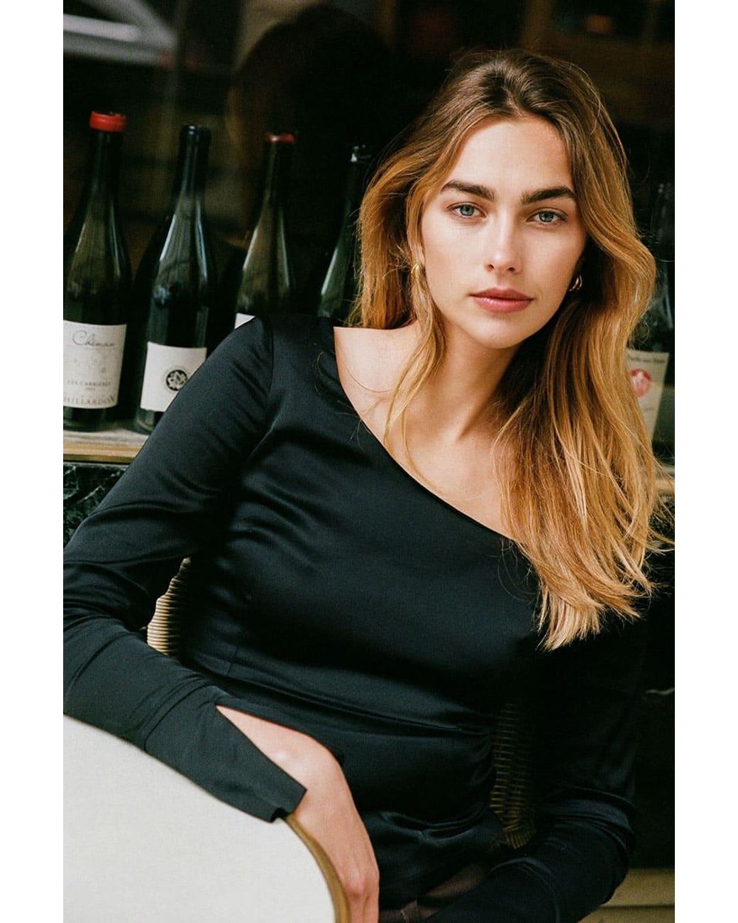 AVANI Apparel Black Azalée Top