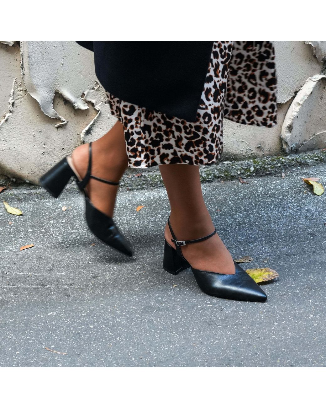 Alterre Black Amal V Mule