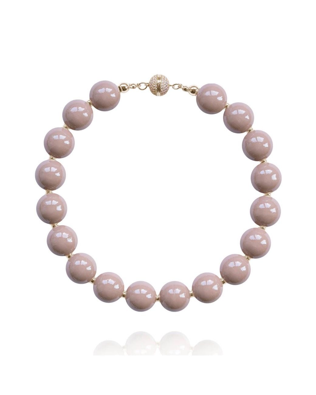 Saule Label Pink Siena Duo Necklaces