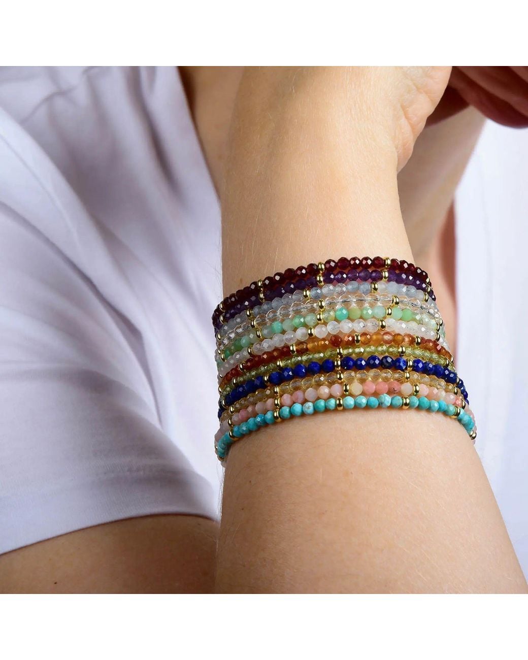 Nellou Jewellery Blue Lapis Orbit Bracelet