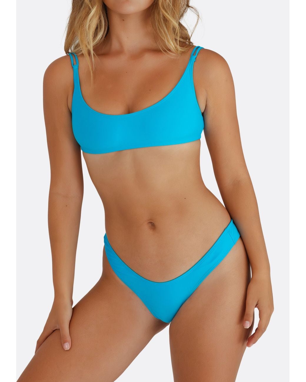 Minimale Animale Blue Wall Street Brief Bikini Bottom