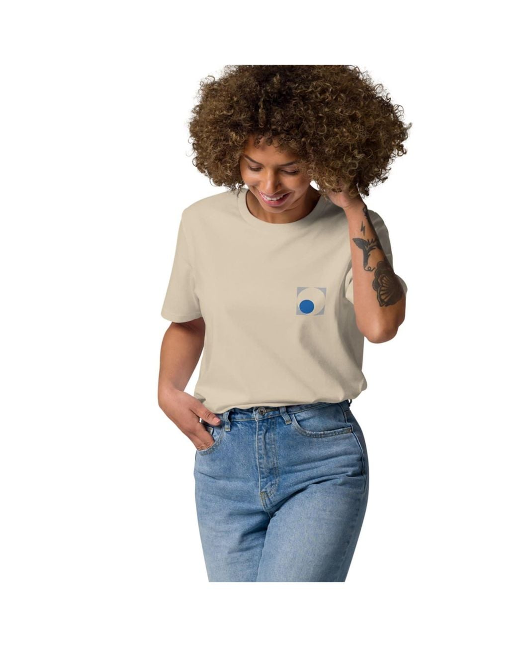Anchor and Crew Natural Neutrals Desert Dust Twenty Off-Grid Editions Organic Cotton T-Shirt
