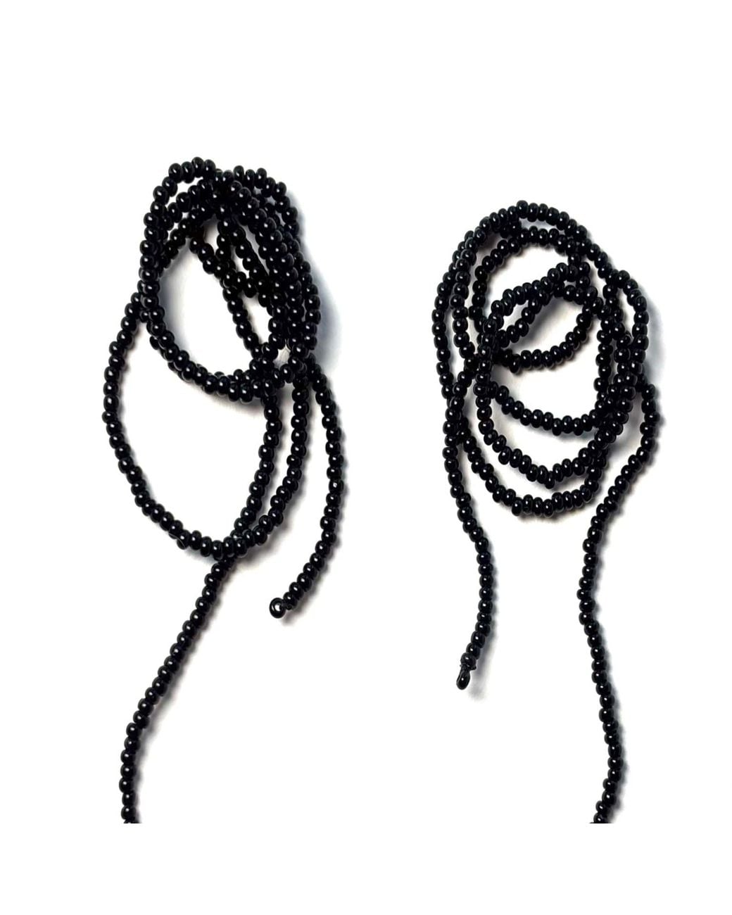 Dopamine Fix by Martina Nunez Black Knot Enough Earrings