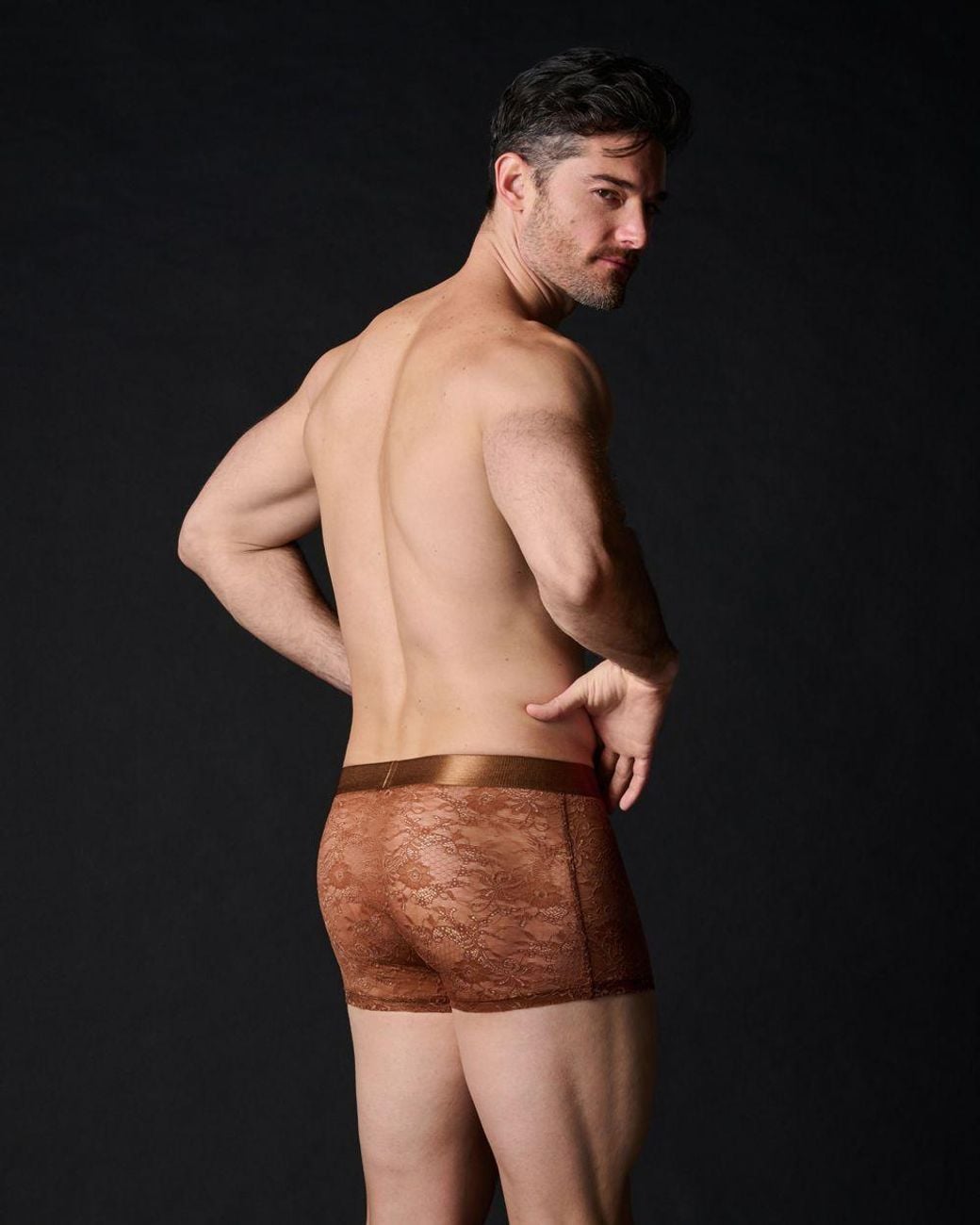 Journelle Brown Sapna Boxer Brief Cannelle for men