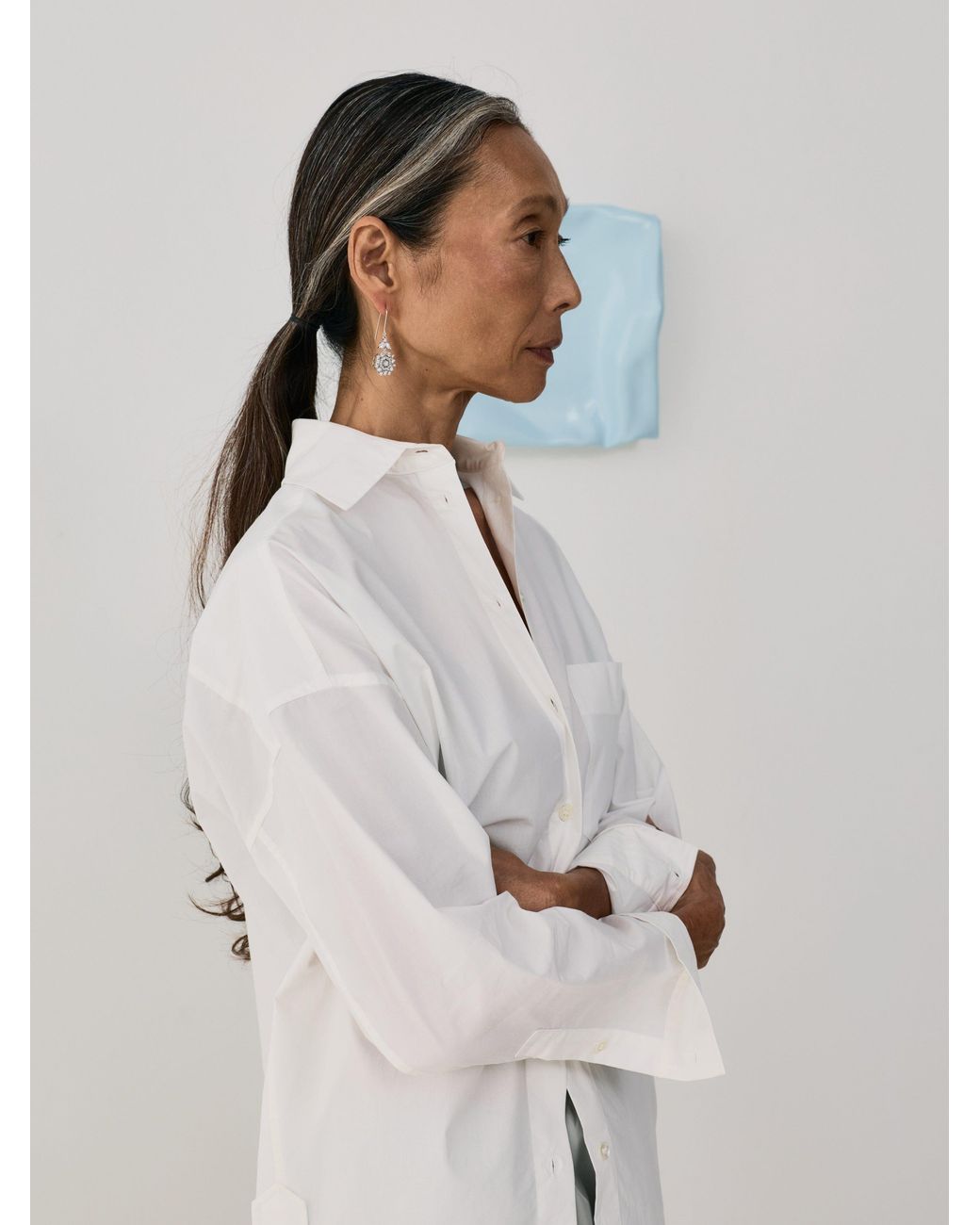 Sita Nevado White Carmina Earrings