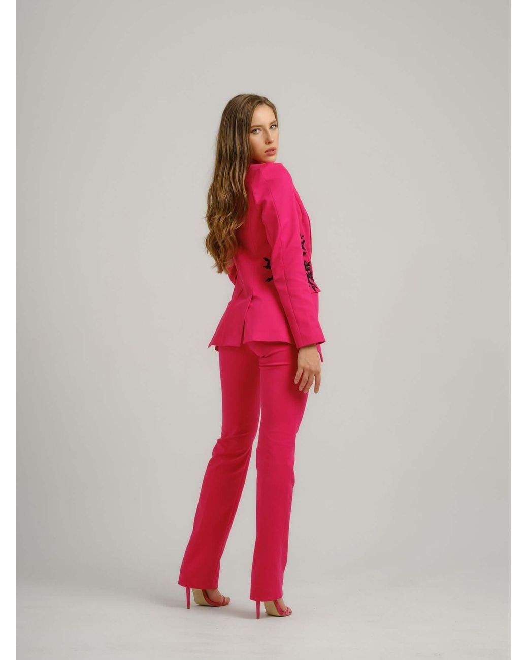Tia Dorraine Fantasy Tailored Suit With Embroidery