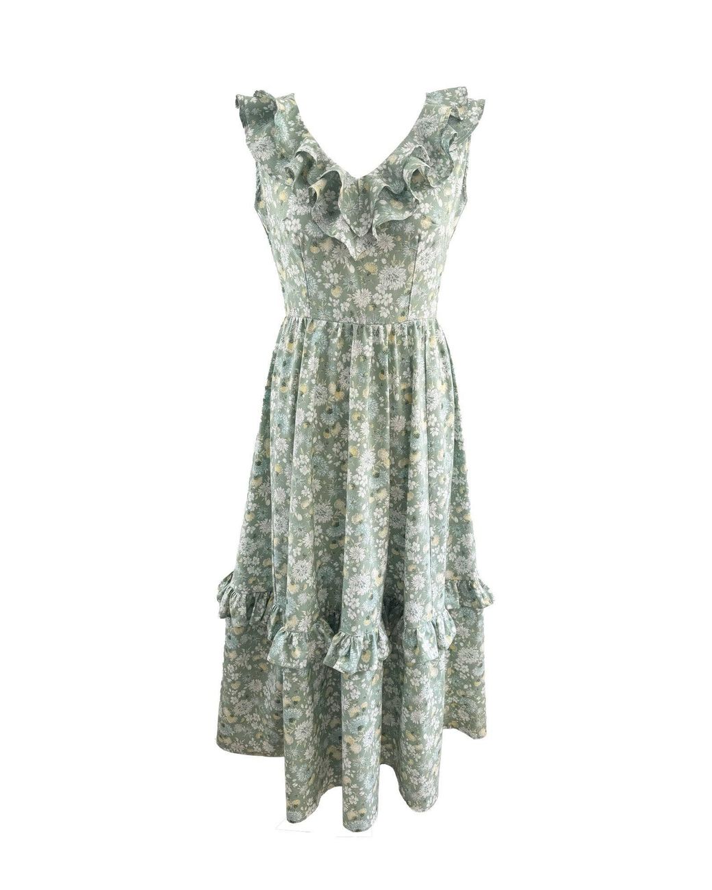 The Well Worn Green The Viola Dress