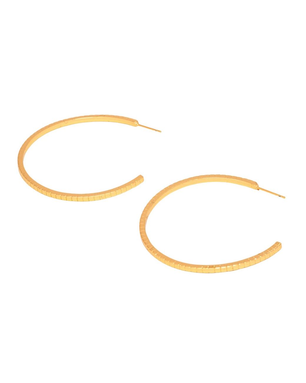 Uchi and Soto Metallic Shikaku Thin Earrings