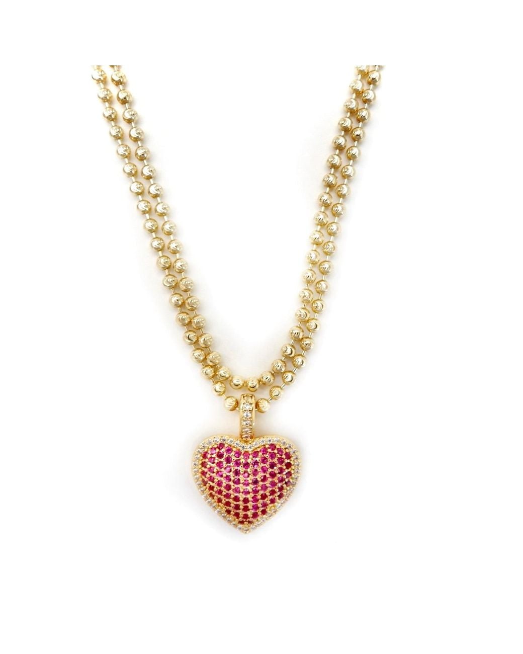 Persia Dona Jewelry Metallic My Sweetheart Necklace