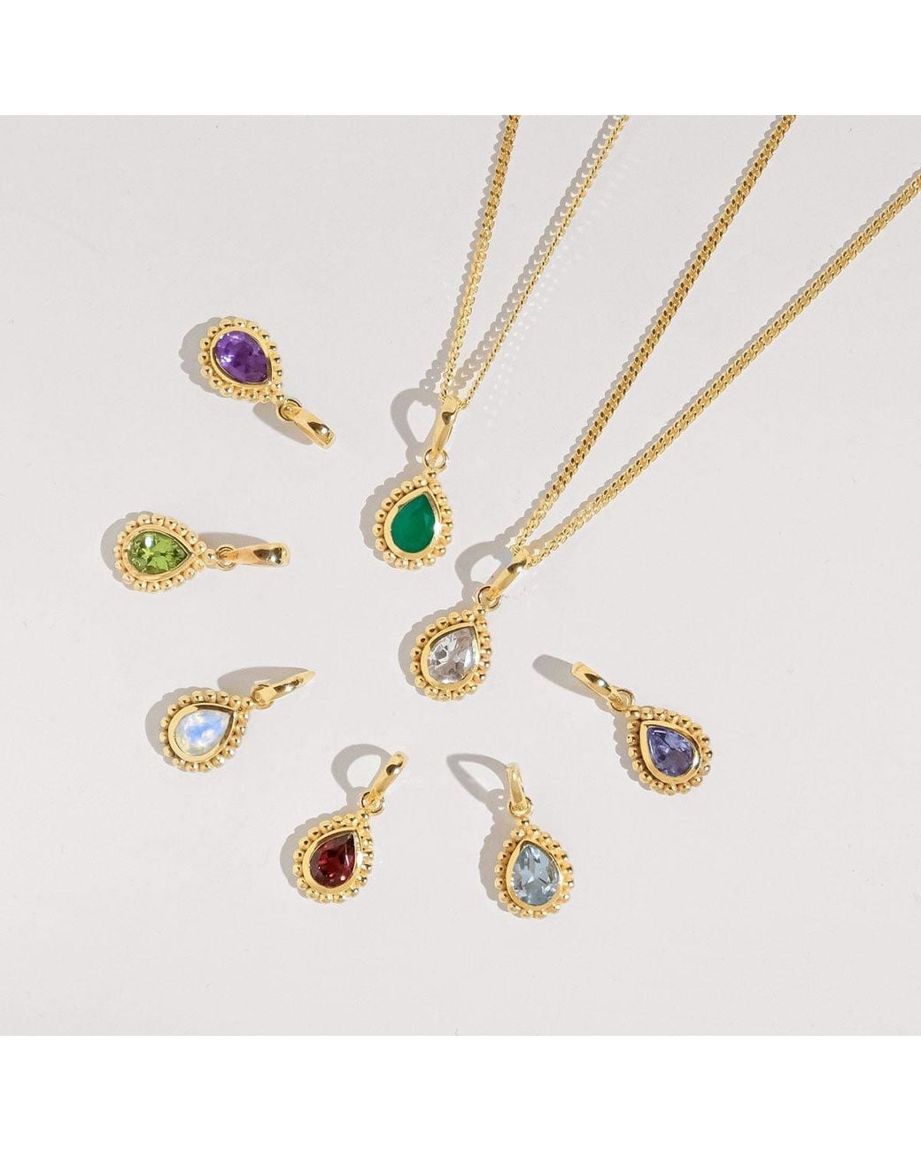 Charlotte's Web Jewellery Metallic December Birthstone Necklace