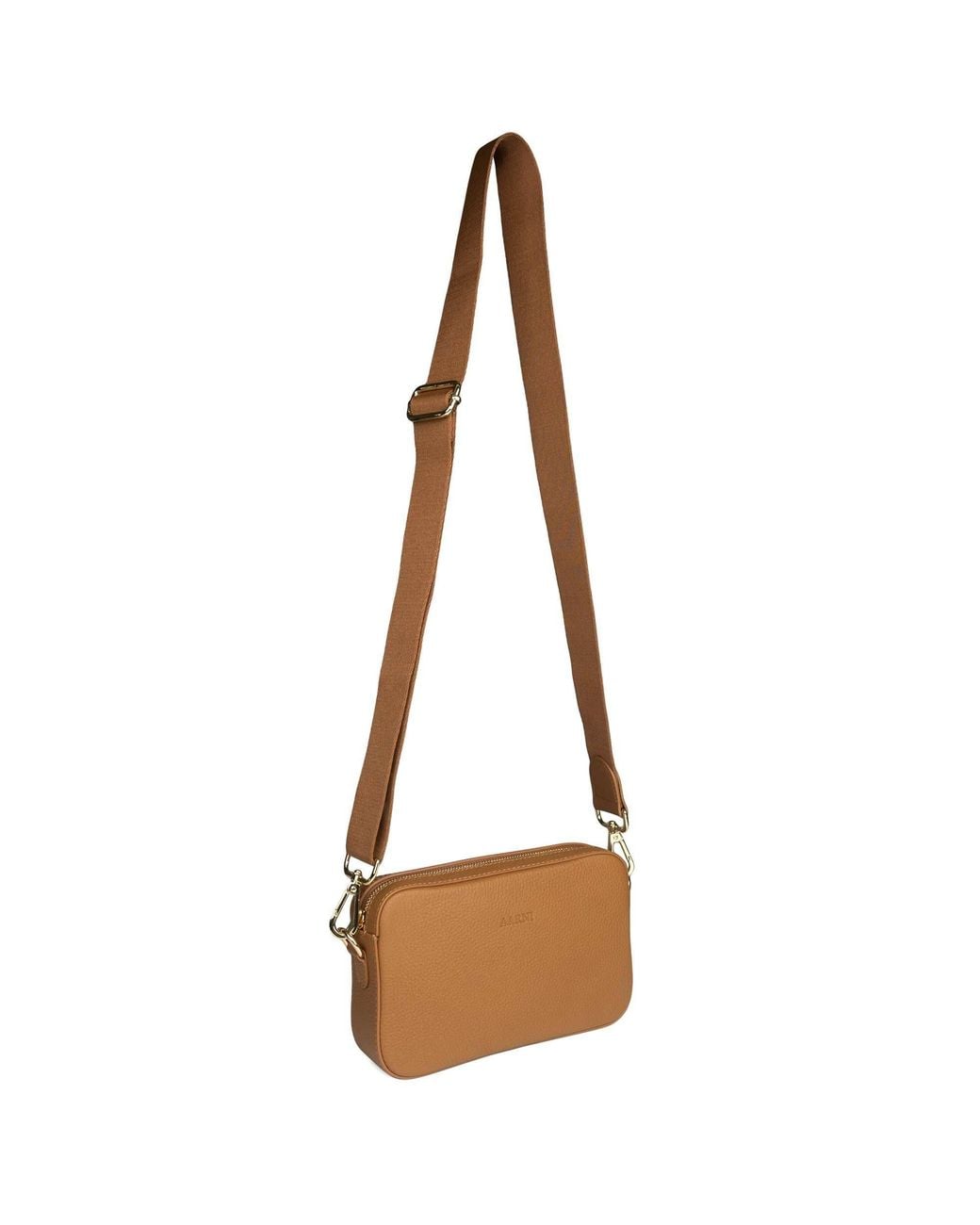 Aarni Brown Crossbody Bag, Cognac