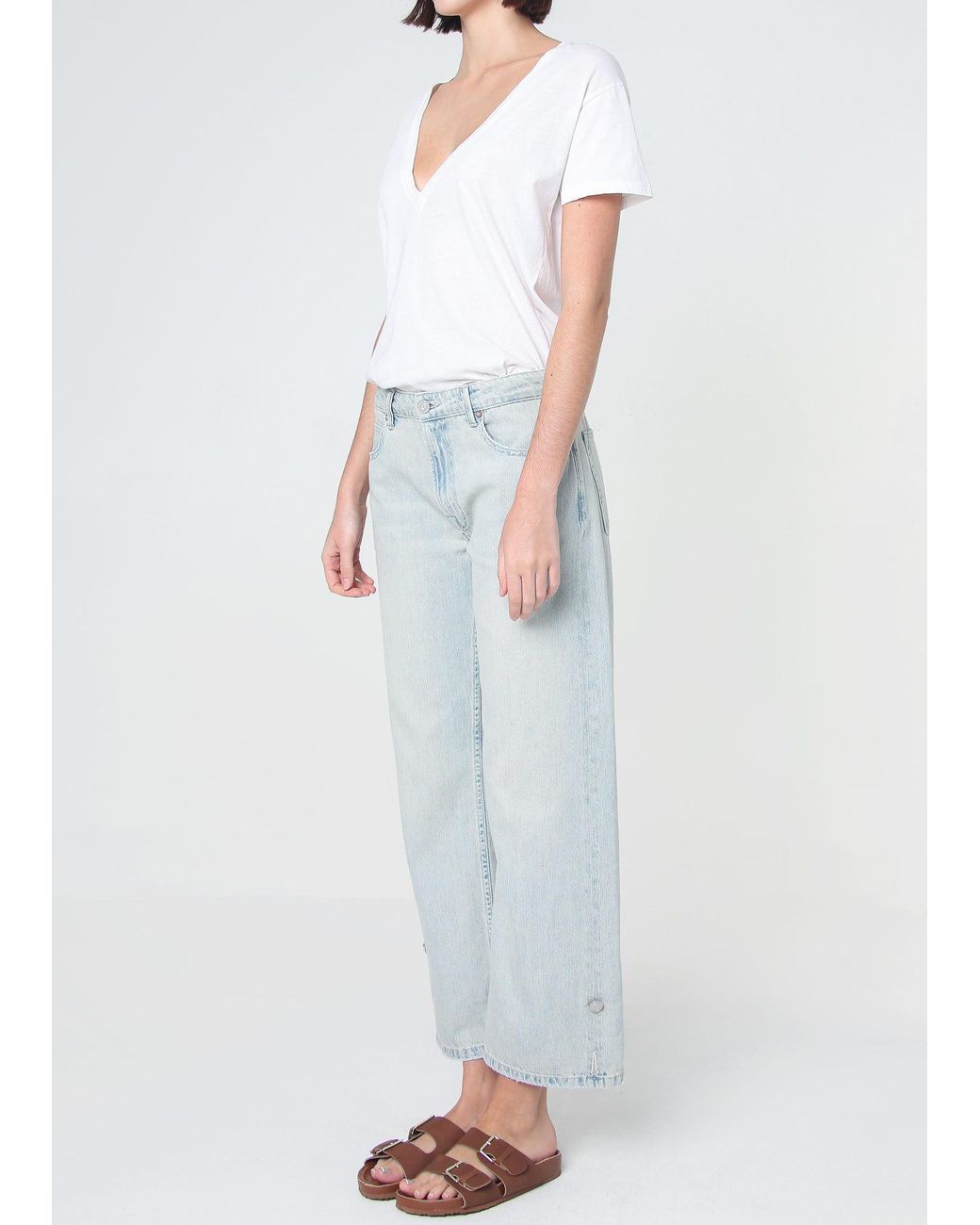 NOEND Gray Nina Fold-Up Straight