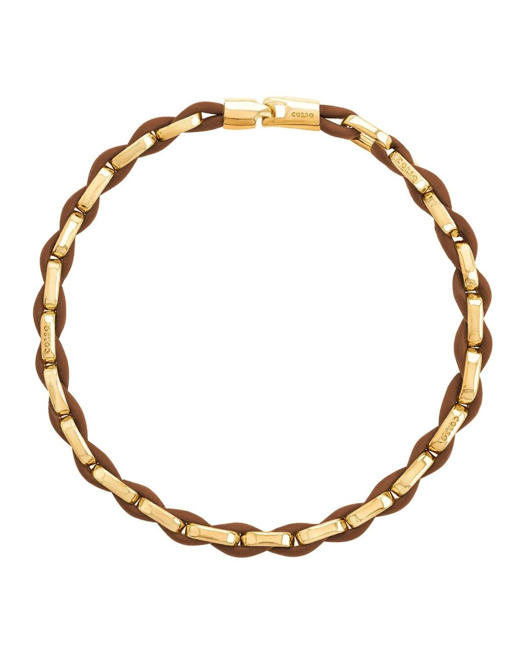 Corso Jewelry Metallic Catena Choker