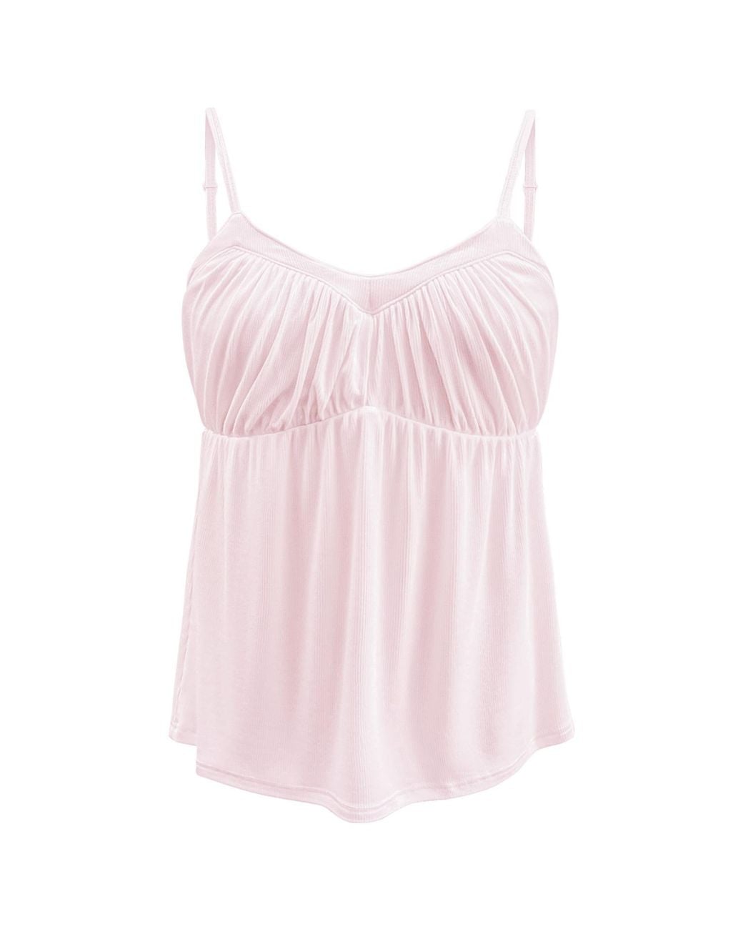 JJwinks Pink Baby Doll Bra-Free Top