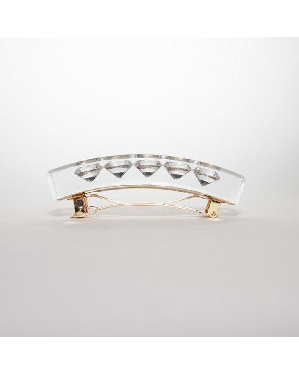 Iostudio Metallic Jewelry Barrette Happiness