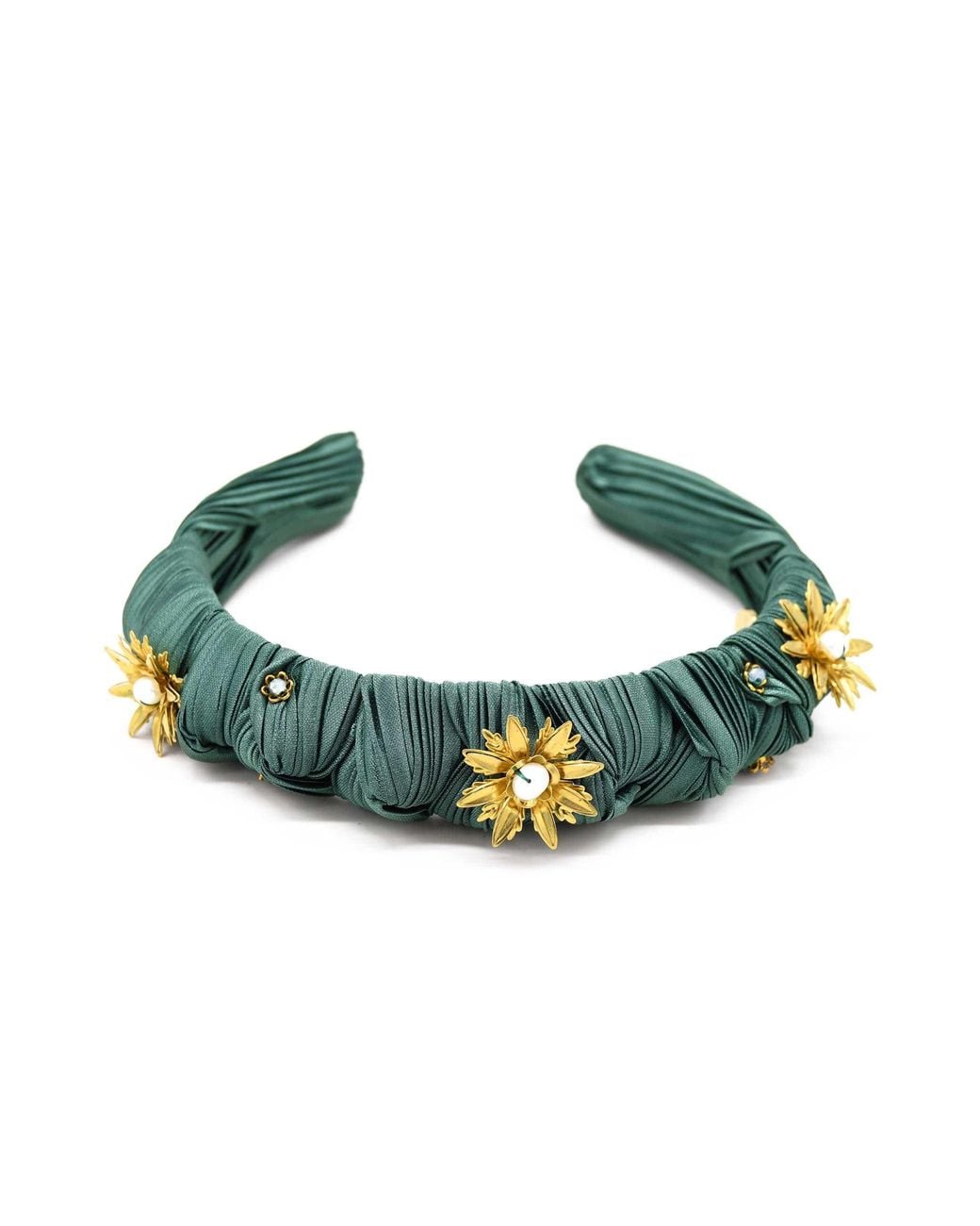 ADIBA Green Emerald Handmade Headband