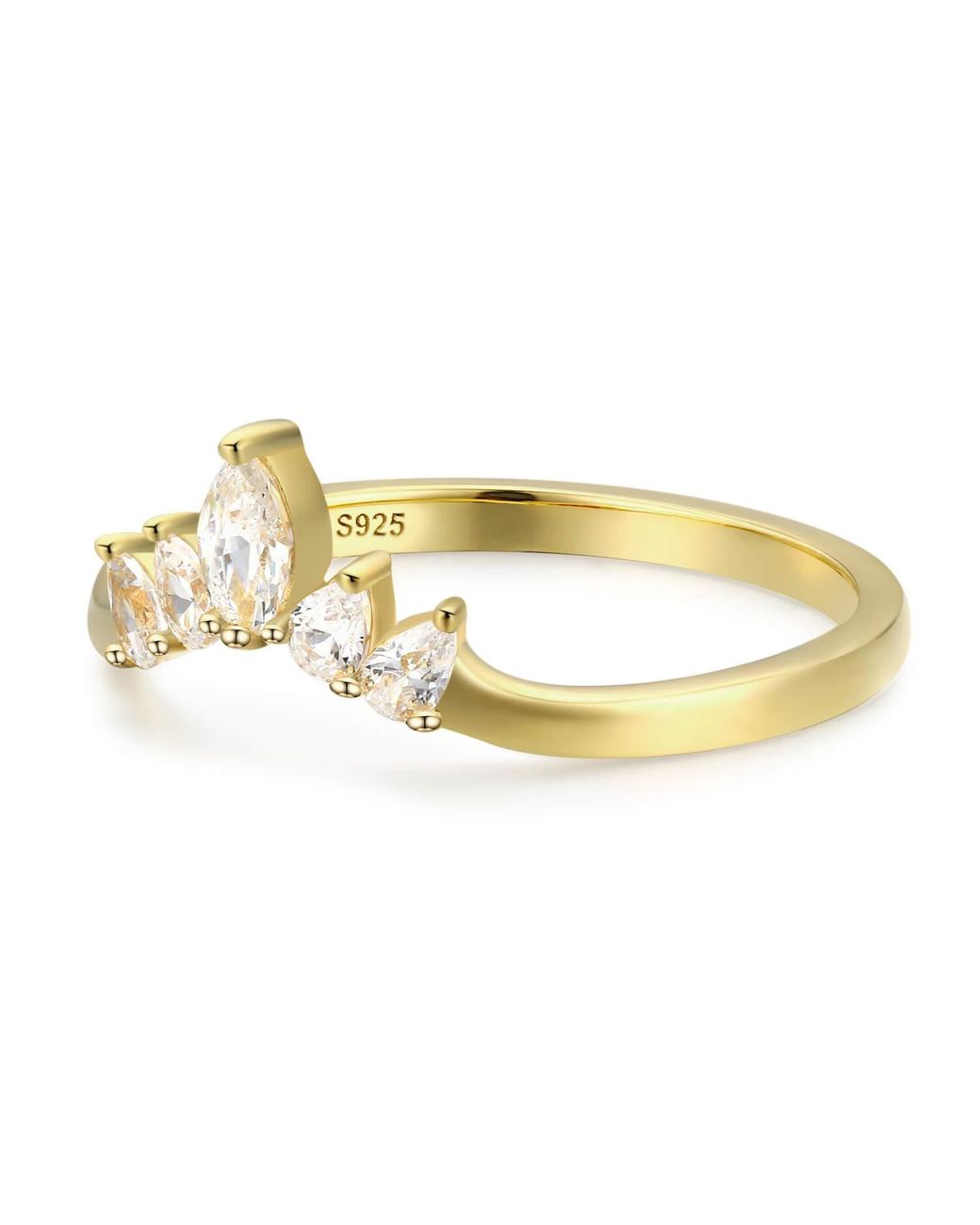 Azura Jewelry New York Metallic Supreme Topaz Ring Vermeil