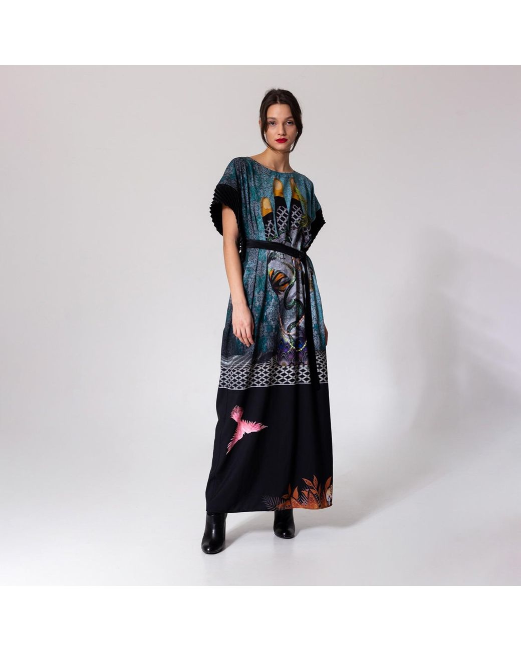 ARTISTA Blue Fortune Long Dress
