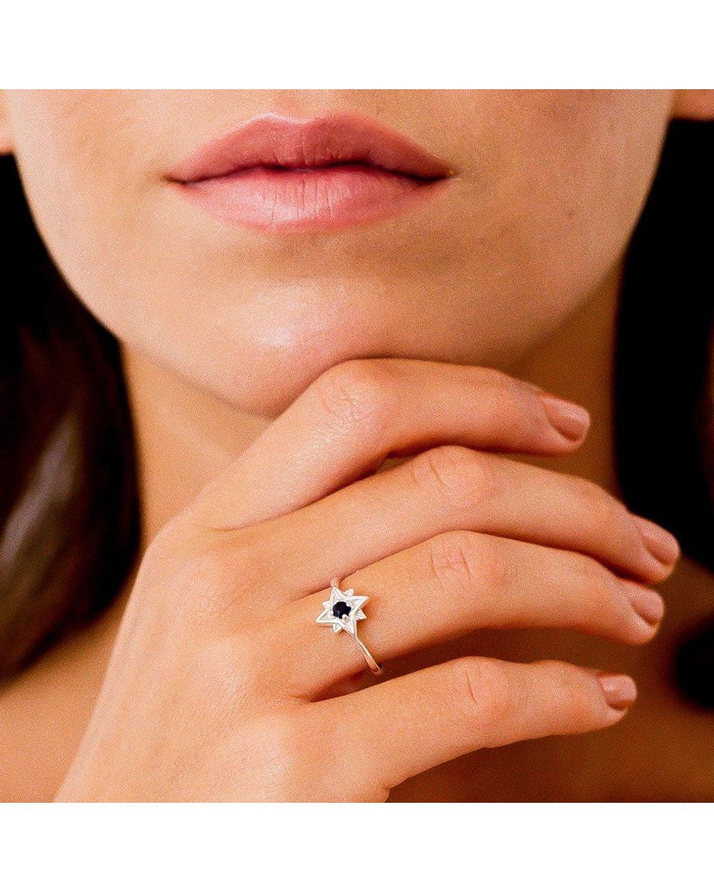 Charlotte's Web Jewellery Metallic Guiding North Star Ring