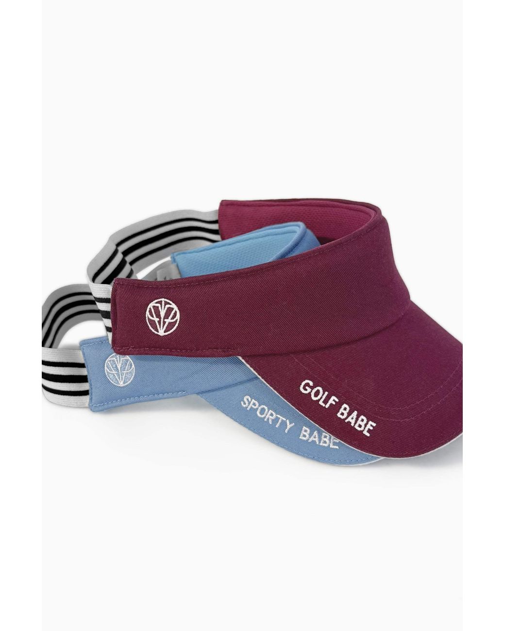 Victoria Paulsen Purple Golf Babe Visor