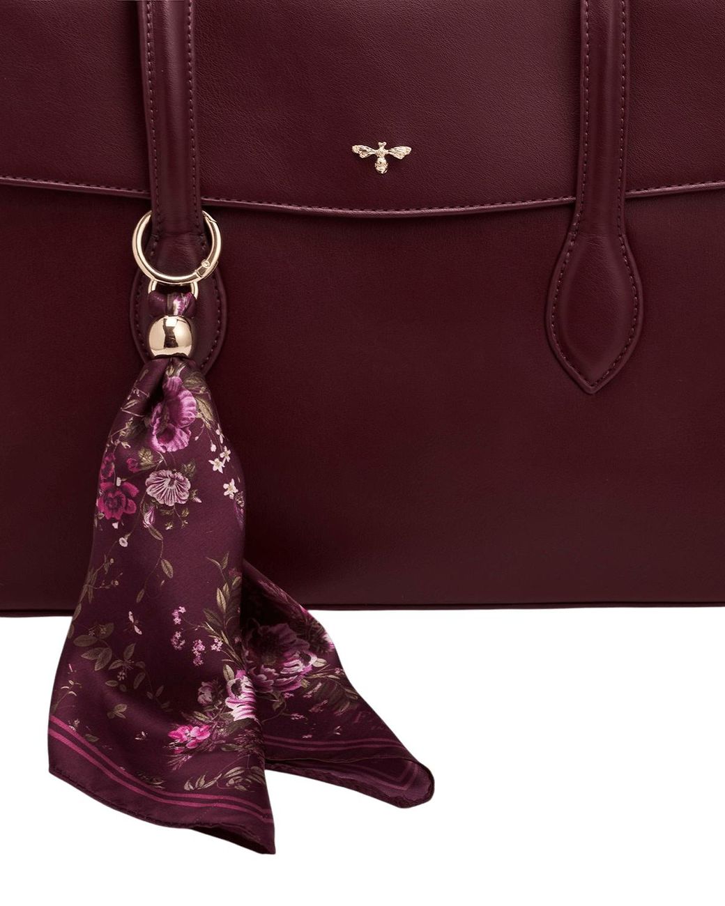 Fable England Purple Romilly Shoulder Bag
