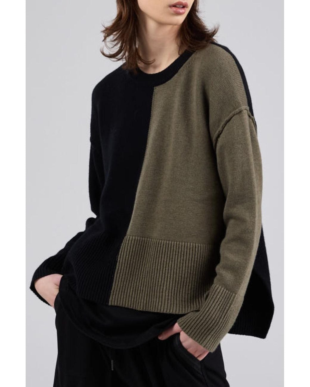 Dref Black Pluto Fitted Sweater