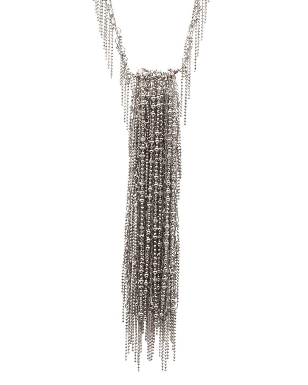 Sita Nevado White Curtain Necklace