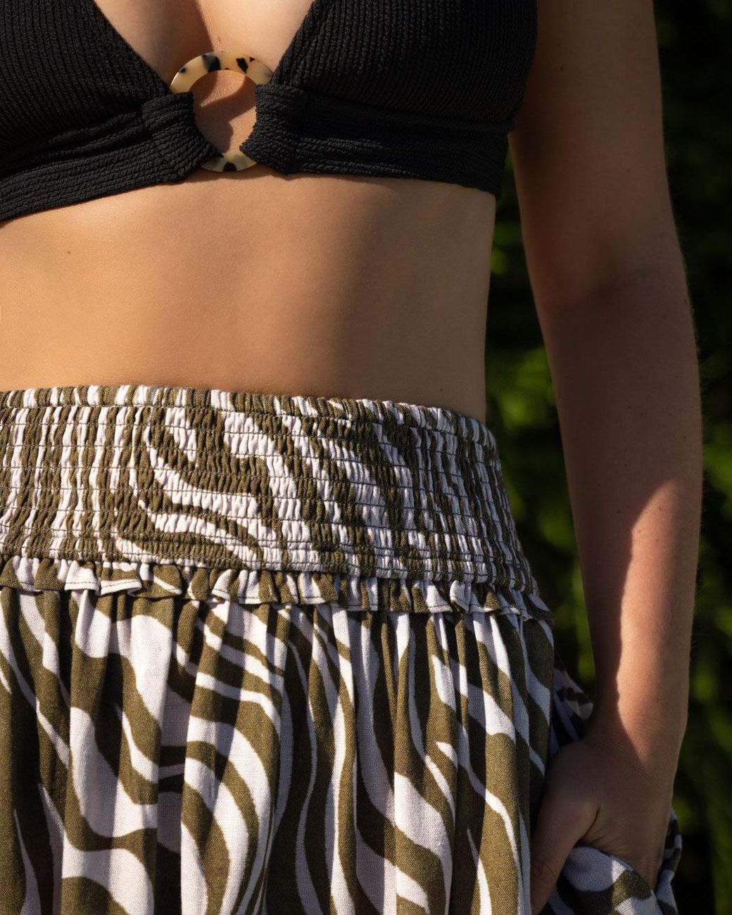 Change of Scenery White Neutrals Devon Skirt