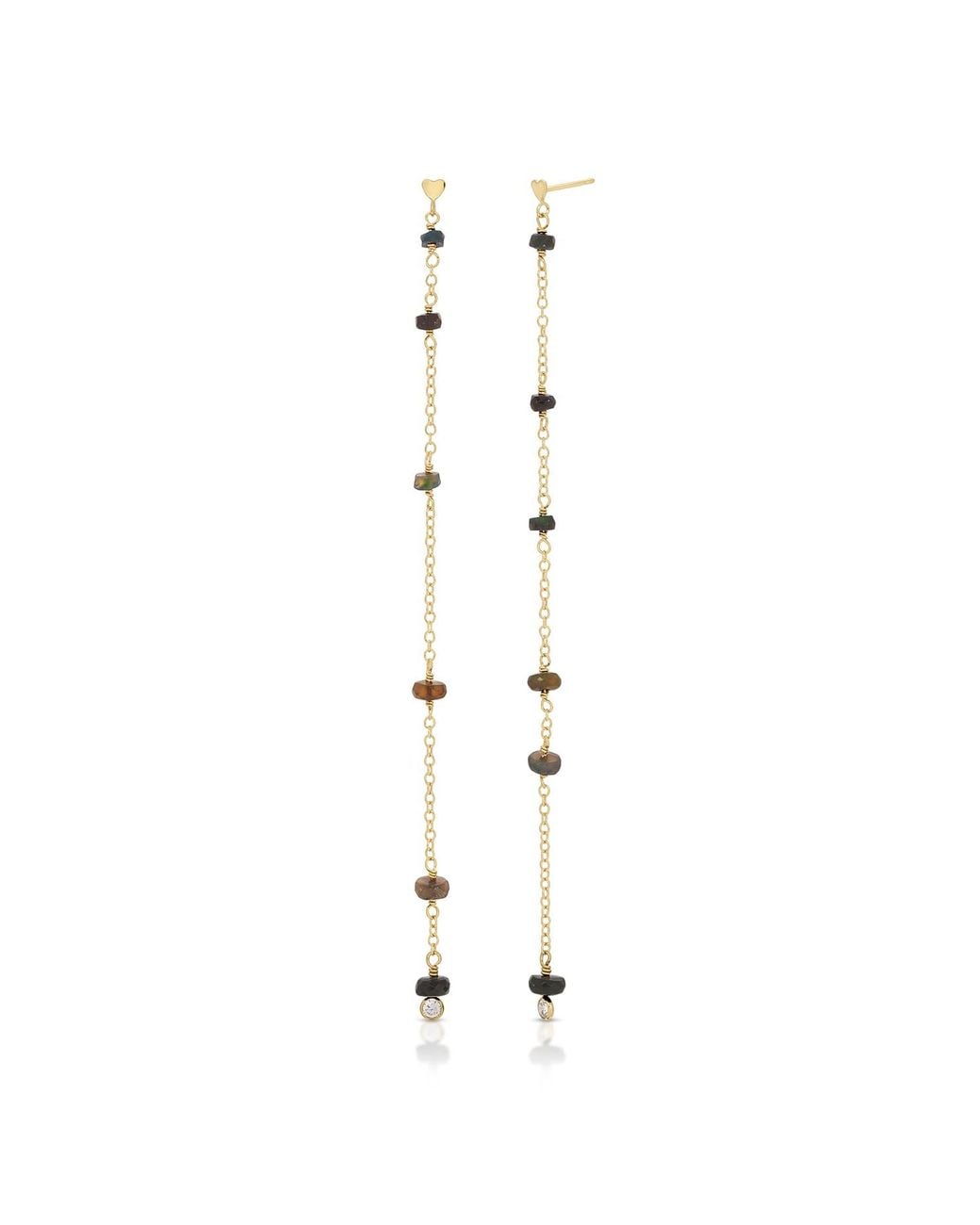 Heather Hawkins Jewelry Metallic A Moment Apart Earrings