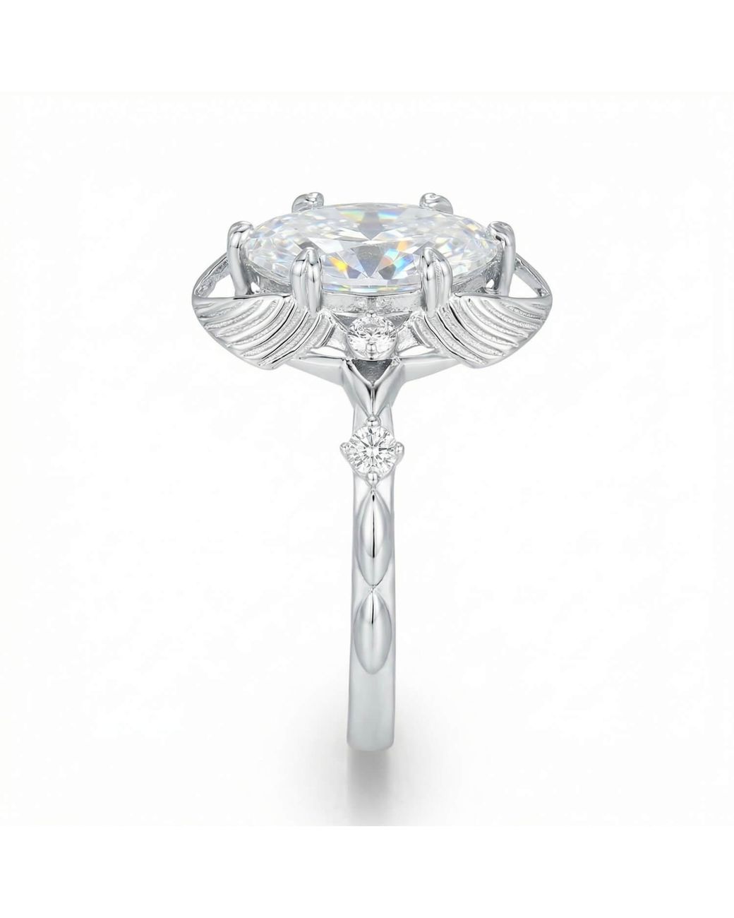 Azura Jewelry New York White Winged Seeker Ring