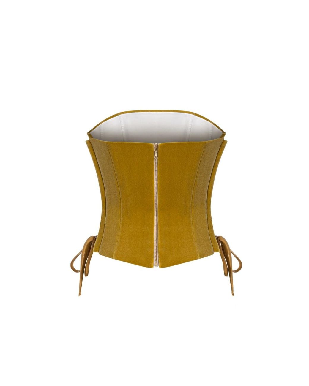 Elsava Green Mustard Corset