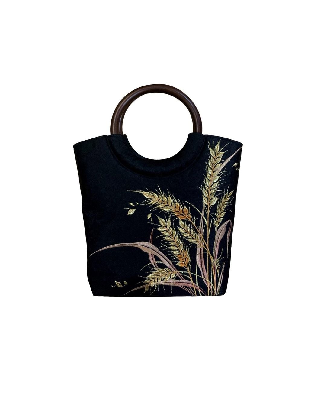 Cedar Rose Embroidered Mini Bag Heritage Noir in Blue | Lyst