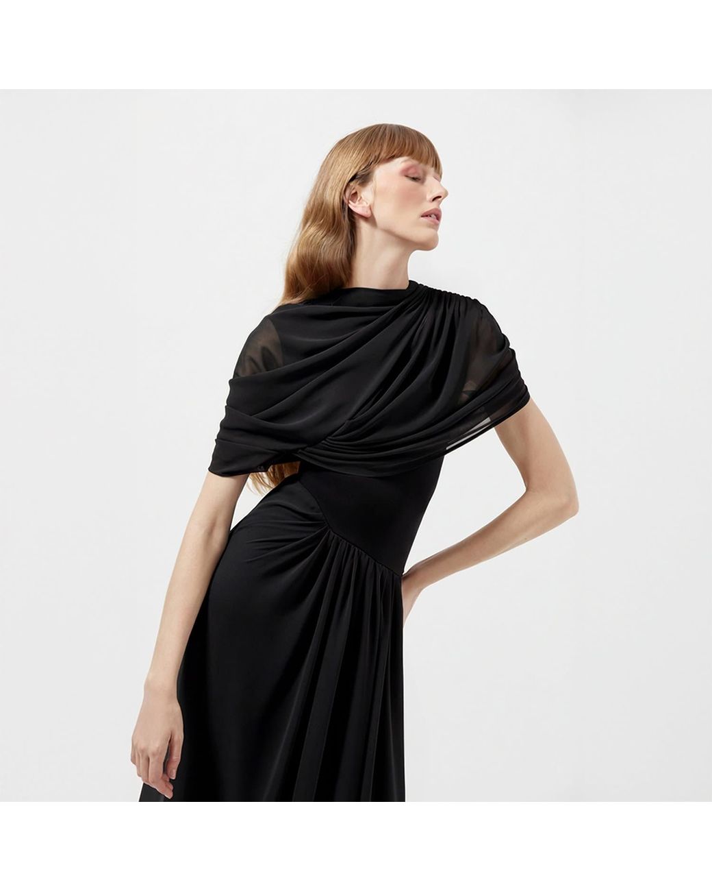 Herfetch Black Maxi Rouge Dress İN