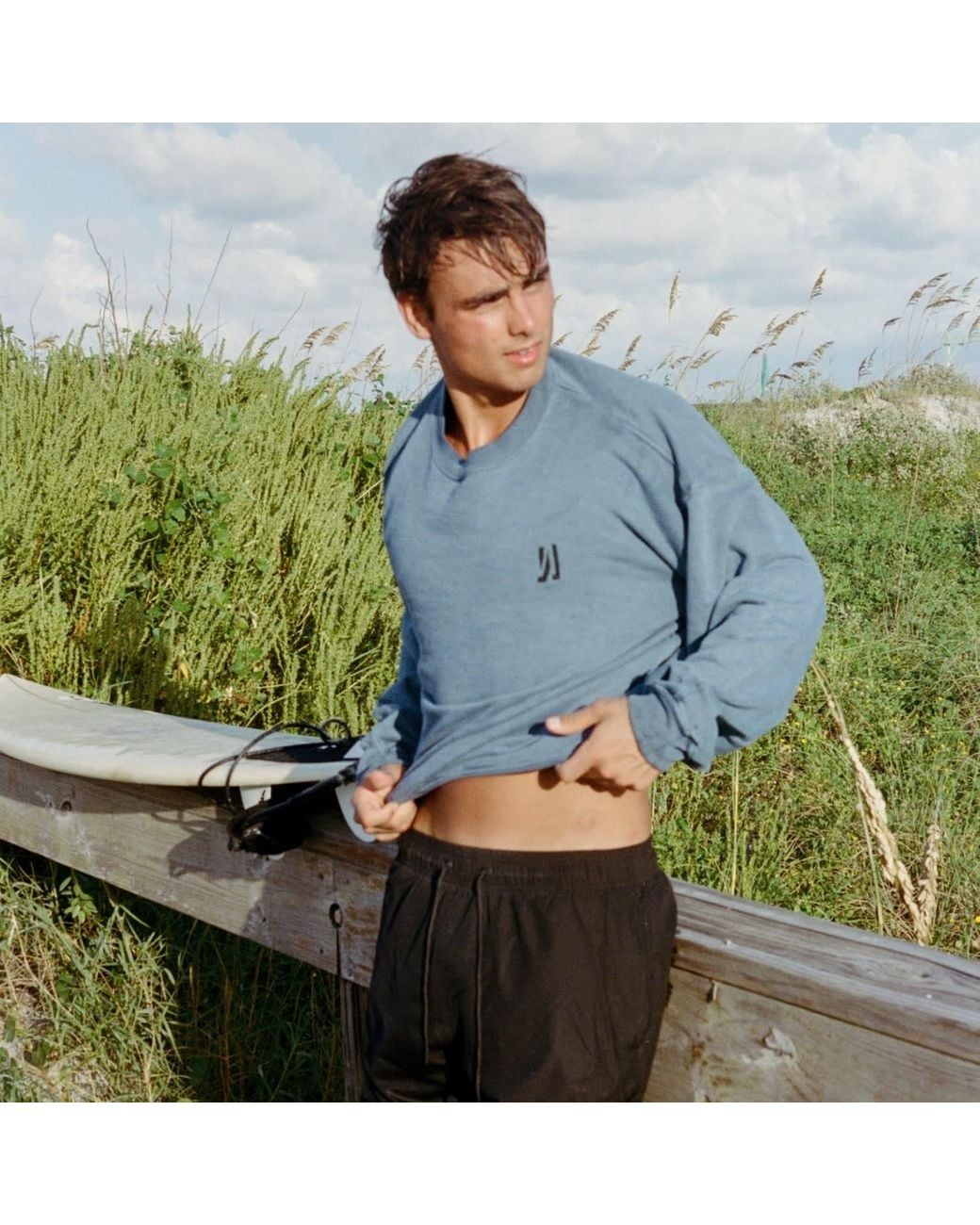 Comune Blue Duke Crew for men