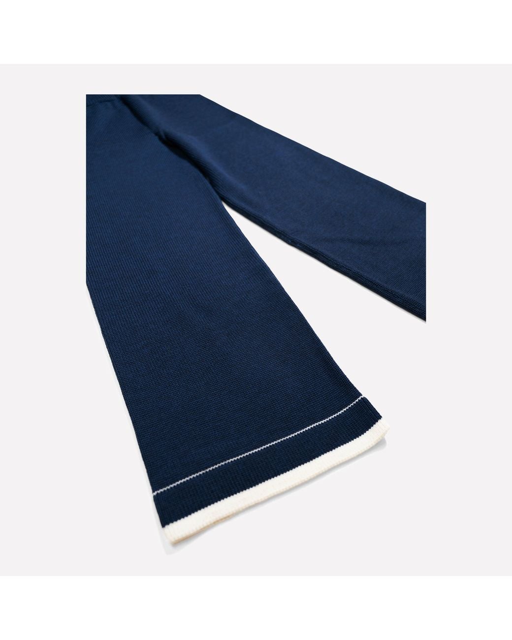 Gigi Knitwear Blue Lara Knit Pants