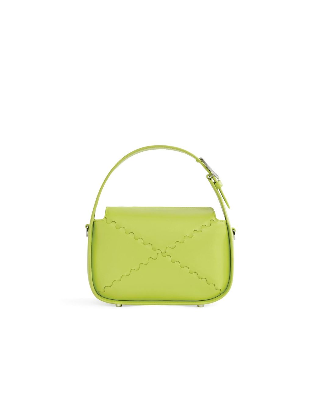 Orange Cube Green Classic Mosaic Box Bag