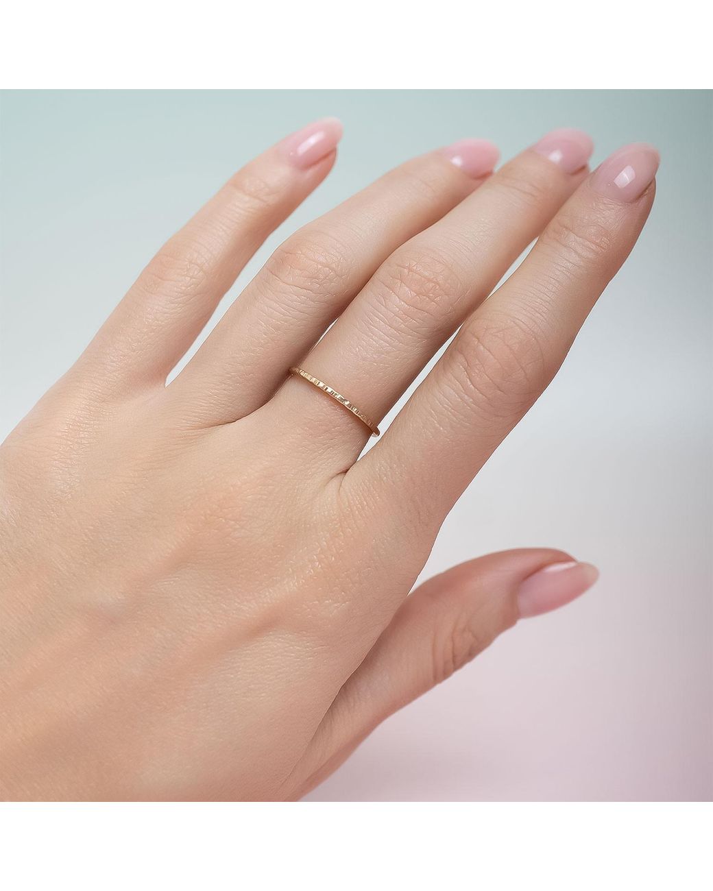 Kate Koel Metallic Dainty Stacking Ring