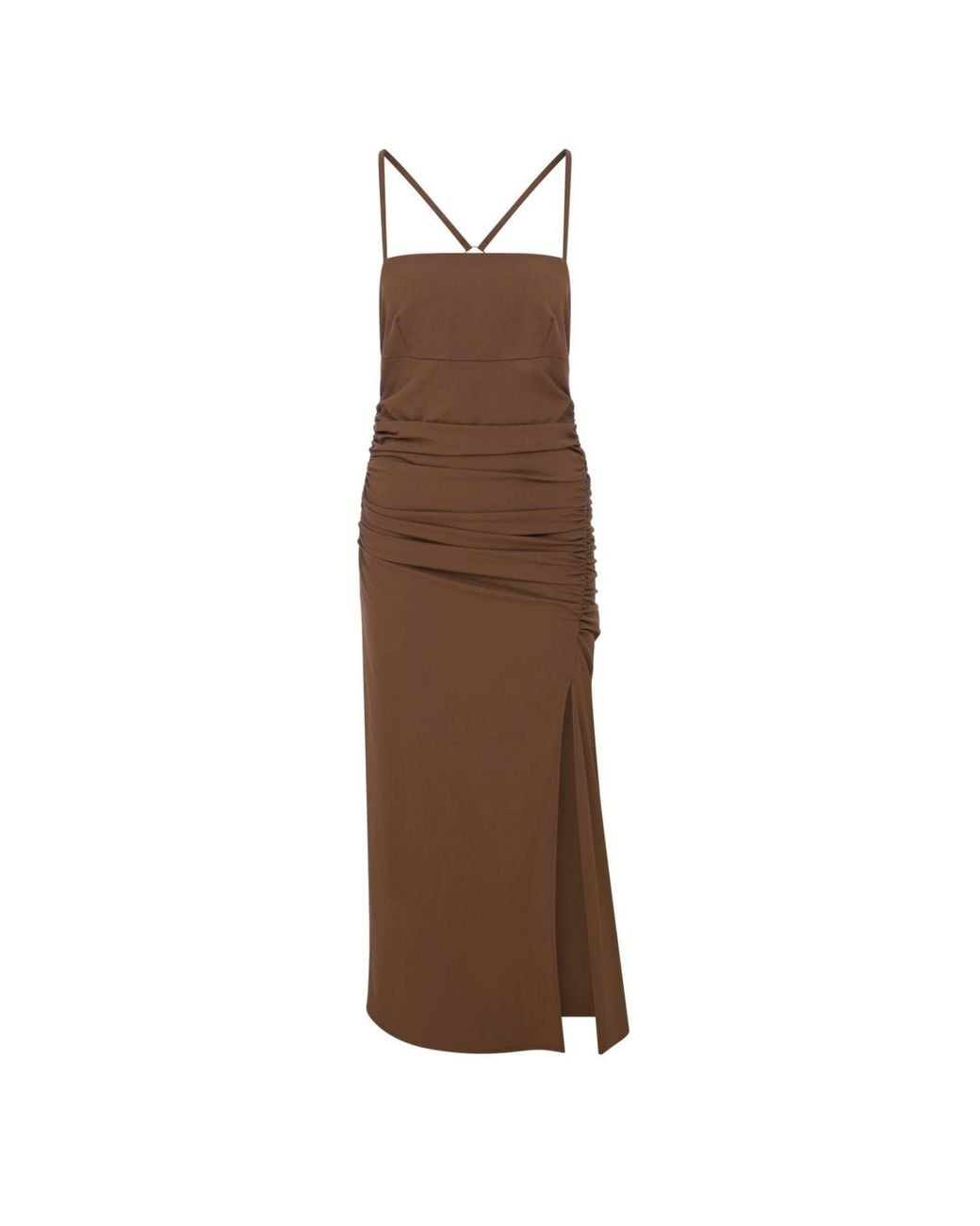 Thisisu Collection Brown Velora Dress