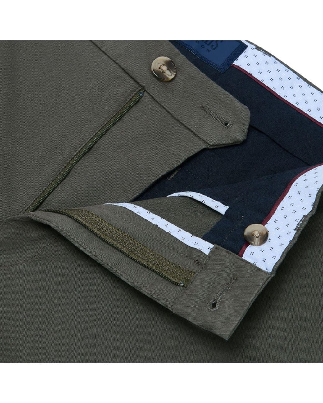 Guards London Gray Tailored Chinos for men