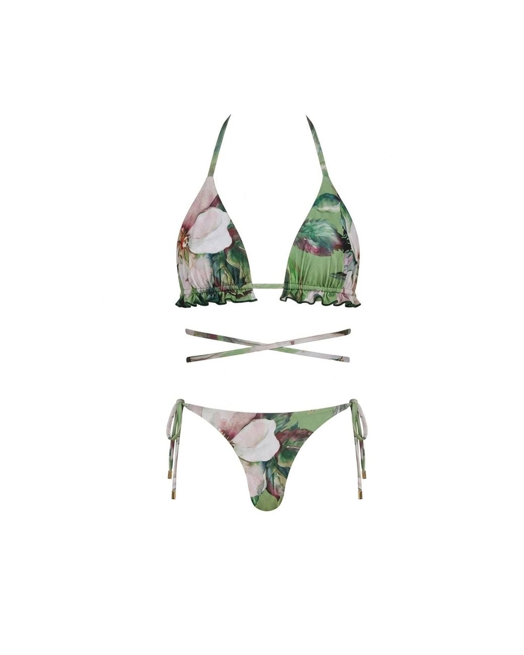 Nur Karaata Green Windkiss Bikini
