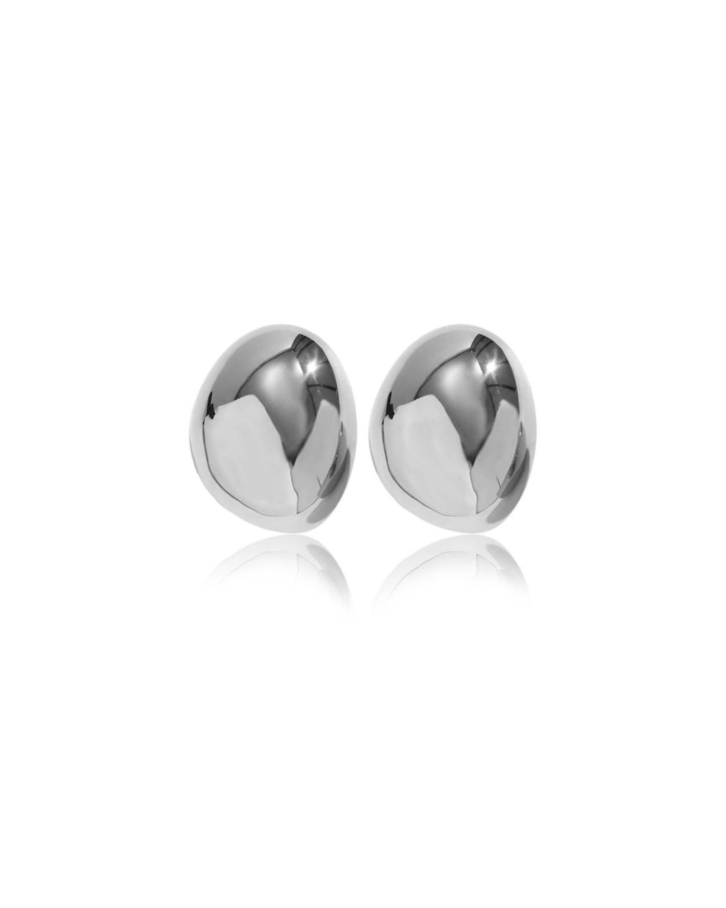 VIEA Gray Mona Dome Earrings
