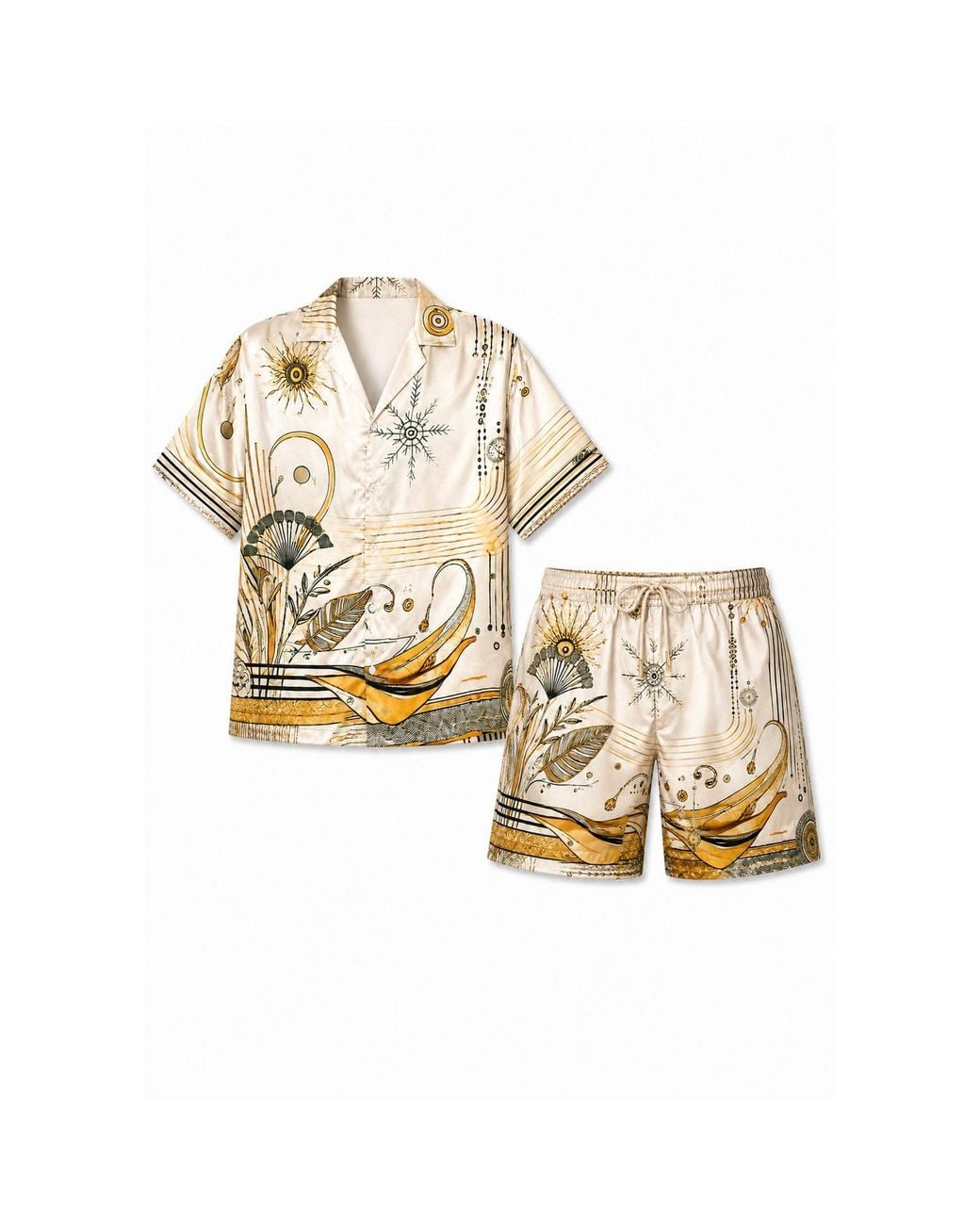 Hustle Metallic South Beach Swim Set for men