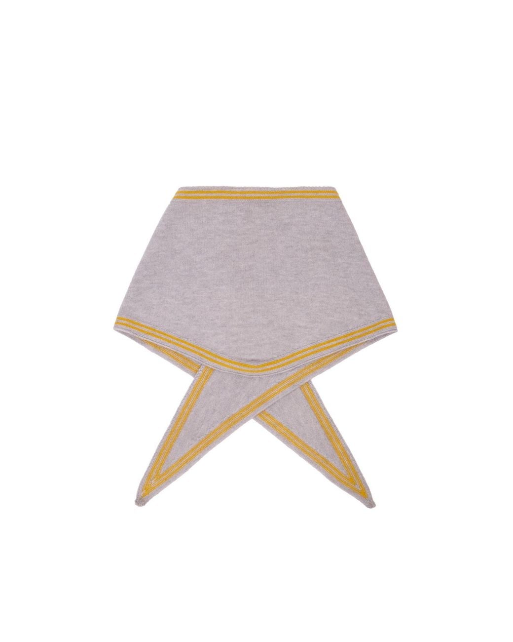 Saachi Purple Solid Triangle Scarf