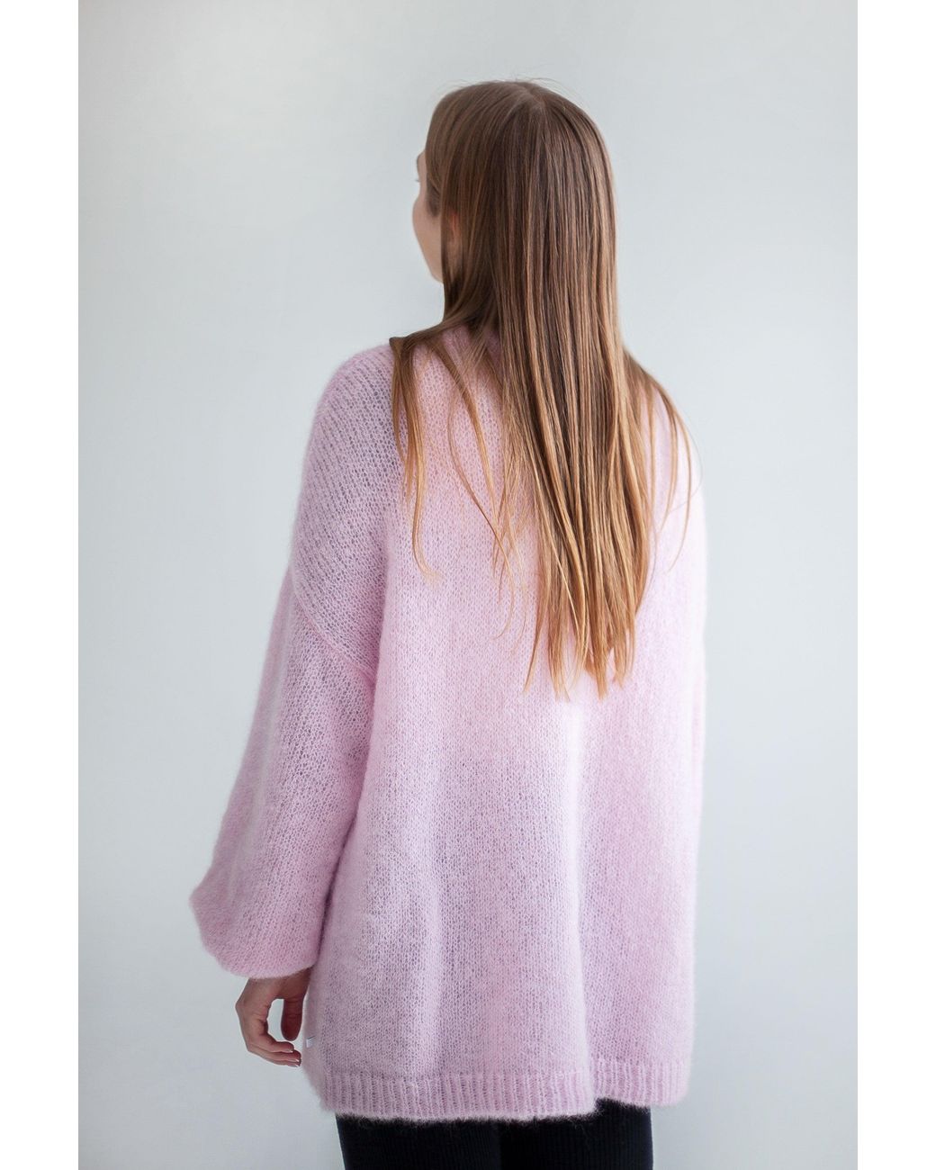 SALANIDA Pink Melody Soft Mohair Jumper