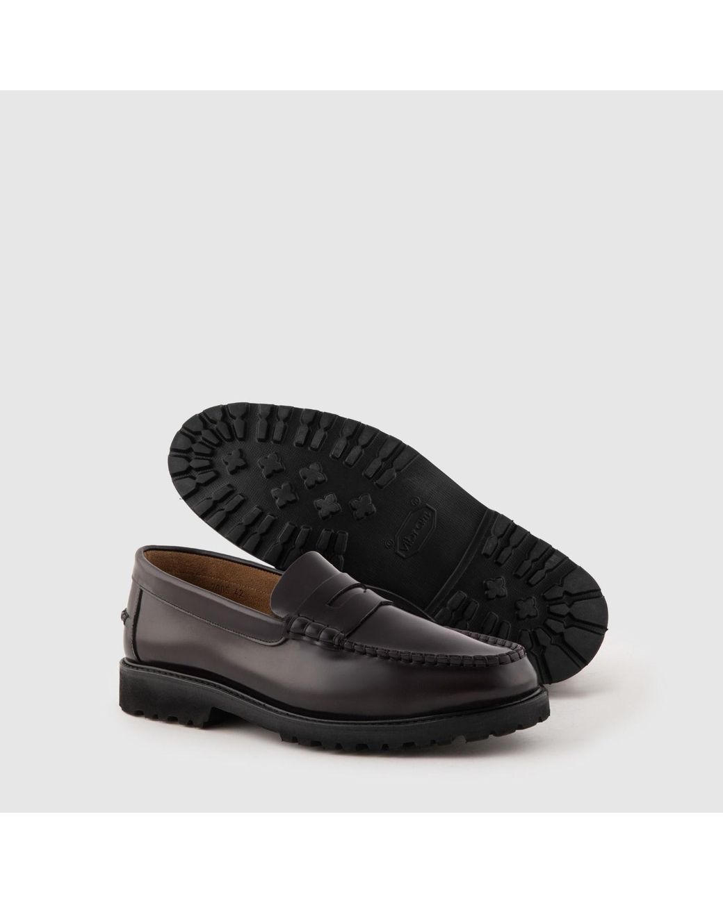 Mariano Shoes Black Macedo Loafer Bordeaux for men